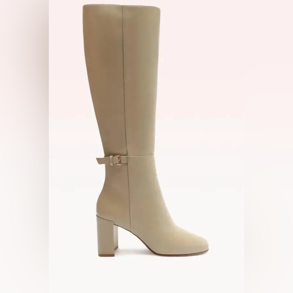 ALEXANDRE BIRMAN Candance 70 Nappa Leather Boots Size 39 / US 9 - Picture 2 of 10